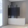 Vanová zástěna, rozměry 100 x 140 cm, 2 díly, skládací, Náhled obrázku produktu 8