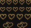 Oblique Unique 16 Herz Sticker Strass Steine Aufkleber Produktbild-Vorschau 1