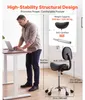 SucceBuy Ergonomischer Sattelhocker mit 226,8 kg Tragkraft, Produktbild-Vorschau 3