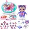 A collage of Zuru Babycorns toys, including a large egg-shaped surprise toy, a plush doll, and various accessories. Anteprima dell’immagine prodotto