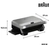 Braun SM5006, Schwarz, Silber, 270 x 130 mm, 800 W, 220 - Produktbild-Vorschau 5
