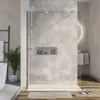 Duschabtrennung Walk-In Nano Echtglas EX101 - Klarglas - 10 Produktbild-Vorschau 2