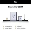 TOJ Bilderleiste 120 cm Metall – Wandregal für Produktbild-Vorschau 3