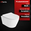 LAVITA Wand-WC Dalia | Hänge Toilette | Toilettendeckel mit Produktbild-Vorschau 3
