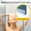 Duschdichtung PVC Ersatzdichtung TYP-4 200cm Glasstärke 6mm Produktbild-Vorschau 3