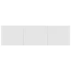 Mobile TV bianco lucido 140x40x35,5 cm Materiale a base di Anteprima dell’immagine prodotto 15