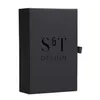 S&T DESIGN Bracelet en acier inoxydable pour homme, noir et Voir les images du produit 7