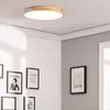 LED Deckenleuchte 36W Rund Holz und Aluminium Ø500 mm CCT Produktbild-Vorschau 6