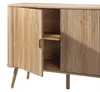 CALICOSY -  Sideboard mit 3 Türen in Eichenoptik und Produktbild-Vorschau 9