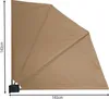 Balkonfächer 140 x 140 cm Beige, Easy Mount Wandplatte, Produktbild-Vorschau 2