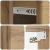 vidaXL Wandmontierter Nachttisch Artisan-Eiche 34,5 x 33 x Produktbild-Vorschau 6
