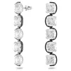 Swarovski Damen Ohrringe Ohrhänger Schwebende Kristalle Produktbild-Vorschau 8