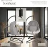 Fauteuil suspendu ANIKA avec cadre et coussin 160kg - gris Voir les images du produit 7
