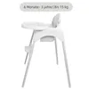 Yalion Chaise haute 2 en 1Chaise de salle à manger pour Voir les images du produit 9