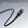 Cable trenzado Beats USB-C a Lightning (1,5 m) - Color  Vista previa de la imagen del producto 10