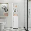 Yaheetech Hochschrank, Badezimmerschrank, Standregal, Produktbild-Vorschau 3