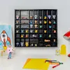 Creative Deco Wandvertoningskast Planken Zwart, 52 x 46 x 5 Productafbeelding-voorbeeld 2