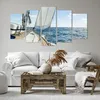 Bild auf Leinwand - Leinwandbild - Meer Kreuzfahrt Segel - Produktbild-Vorschau 6