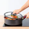 Tefal L9846453, Rund, Schwarz, Durchscheinend, Glas, 22 cm Produktbild-Vorschau 4