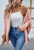 ASKSA Cardigan Femme Grosse maille Cache-Coeur Manches Voir les images du produit 3