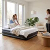 LZQ luchtbed, tweepersoons, 203x152x46 cm, met elektrische Productafbeelding-voorbeeld 9