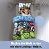 Avenger Bettwäsche Set 2-teilig 135x200 80x80 cm - Renforcé Produktbild-Vorschau 3