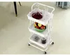 Verk 27490 Třípatrový úložný vozík na kolečkách 88 x 41,5 x Náhled obrázku produktu 5