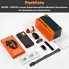 A flat lay of the Oukitel WP300 smartphone and its accessories, including a smartwatch, charger, cables, and manuals, arranged on a white background. Anteprima dell’immagine prodotto