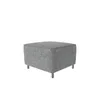 Pouf ELZA – grigio chiaro Anteprima dell’immagine prodotto 2