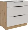 Küchen Unterschrank 80 cm Küche SOLANO Kaschmir beige matt Produktbild-Vorschau 1