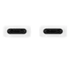 Two white USB-C connectors are shown against a white background. Produktbild-Vorschau