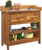vidaXL Armadio da giardino naturale 78 x 36,5 x 78 cm in Anteprima dell’immagine prodotto 3