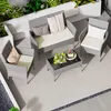 BIGZZIA Gartenmöbel-Set für den Außenbereich aus Rattan, Produktbild-Vorschau 9