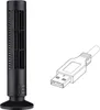 Mini ventilateur de tour USB sans pale 2 vitesses de vent Voir les images du produit 1