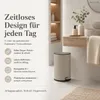 Pedaleimer 5l Braun Taupe - Treteimer Softclose Edelstahl Produktbild-Vorschau 7