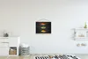 MuchoWow® Textilposter Kräuter - Löffel - Gewürze - Schwarz Produktbild-Vorschau 2