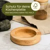 Mörser aus Granit klein mit Stößel - Für ein feines Produktbild-Vorschau 3