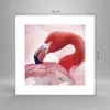 Poster - Poster ohne Rahmen - Flamingo Vogel Porträt - Produktbild-Vorschau 4