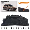 HERSTMOTO Insonorisant de capot avec clips compatible avec Voir les images du produit 2