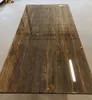 Casa Padrino Landhausstil Esstisch mit Glasplatte Braun / Produktbild-Vorschau 4