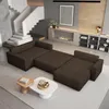 Masseno Ecksofa VELAMI L-S mit Schlaffunktion U-Form, Sofa Produktbild-Vorschau 4