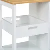 Carrello da cucina Relaxdays, piano di lavoro, 3 cassetti, Anteprima dell’immagine prodotto 7