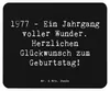 Mr. & Mrs. Panda Mauspad Spruch 1977 Geburtstag Wunder - Produktbild-Vorschau 1