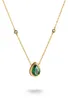 Thomas Sabo KE2331-971-6-L50V Damen-Kette Elyndra Grüner Produktbild-Vorschau 1