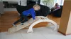 Skyline Set 5w1 Holz Kletterbogen, Klettergerüste, Wippe, Produktbild-Vorschau 10