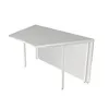 Kerkmann Design-Theke Grundtheke Atlantis  Weiss-Nussbaum Produktbild-Vorschau 1