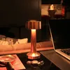 (Rose Gold) Kovová noční lampička, noční lampička s USB Náhled obrázku produktu 6