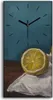 Wandbild Leinwand Bilder Wanduhr Quarz 30x60 Gemälde Produktbild-Vorschau 1