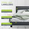 Juskys Polsterbett Paris 140 x 200 cm Kunstleder mit LED, Produktbild-Vorschau 5