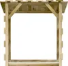 vidaXL Pergola se střechou 100x90x100 cm Impregnované Náhled obrázku produktu 3